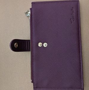 Burgundy wallet